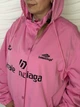 Женская ветровка оверсайз с капюшоном Розовый 9096/one size - изображение 5