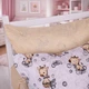 Простынь MirSon Евро 200x220 см 17-0922 Tiny Giraffes Gray Бязь (2200012571866) - изображение 6