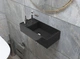 Раковина, Умывальник подвесной Luxor Rodos Black - изображение 4