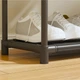 Вешалка напольная стойка для одежды Multi Functional Coat Rack AND 9130 4 органайзер для хранения в прихожую гардеробная система с крючками для сумок и головных уборов металлическая конструкция открытая для верхней одежды - изображение 6