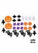 Набір фетрових декорацій на Хелловін, 28 шт., Halloween Decorations, LIVARNO HOME - зображення 1