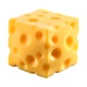 Сквіш антістрес Сир з ароматом Cheese куб 6см 14072 - зображення 5