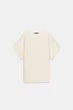 Трикотажний светр з широкими рукавами Zara 2756/014 M Молочна (02756014712М) - зображення 6