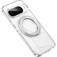 Защитный чехол Deexe Mag Stand для Google Pixel 11 / 11 Pro - Silver - изображение 2