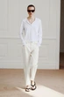 Джинси zw collection cigarette з середньою посадкою Zara 4676/047 M/38 Молочні (0467604725038) - зображення 2