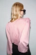 Смугаста сорочка з воланами Zara 2137/693 L Рожева (02137693620L) - изображение 5
