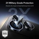 Защитное стекло ESR для камеры iPhone 17 Max/Pro/ 16 Max/Pro/ 15 Max/Pro 14 Max/Pro, ARMORITE (1шт) Black (287583) 5177280 - изображение 9