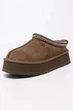 Уги сліпери на платформі UGG Women's Tazz Slipper hickory 39 розмір шоколадні - изображение 2