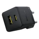 Сетевое зарядное устройство Baseus Palm PD/QC 30W USB-C | USB-A with USB-C to USB-C Cable 1 m Black (P1011160A113-01) - изображение 2