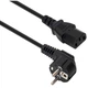 Кабель питания C13 3.0m 1mm2 Vinga (VCPPC1C133BK) (354533) - изображение 1