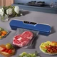 Кухонний вакууматор Lesko HB-501 Dark Blue вакуумний пакувальник для харчових продуктів їжі - зображення 3