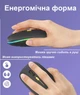 Мишка бездротова безшумна комп'ютерна Art Planet Mouse Pro 3 Slim для макбука ПК та ноутбука акумуляторна безпровідна 2в1 Bluetooth і USB 2.4ГГц плоска Slim з RGB підсвіткою до мак комп'ютера ігрова 400мАг - зображення 4