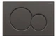Панель змиву KOER KT-0601-05 240x160x10mm пластикова, кнопка кругла (колір чорний матовий) (KR5176) - изображение 4