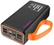УМБ повербанк Y-Kryptone GT-32 LED Light 30000 mAh 66W Black (YK-GT32L-B) - изображение 2