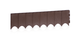 Бордюр садовий Prosperplast GARDEN FENCE, коричневий, 5,9 м - зображення 5