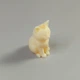 Миниатюрная ваза для кошачьих усов Кот из PLA-пластика 40 мм Усятница бежевая - изображение 14