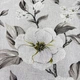 Тюль Magnolia 200x240 см с цветочным принтом Бело-серый (YH8541-200) - изображение 9