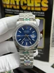 Наручные часы в стиле Ролекс Rolex Datejust 41 mm Blue Dial - изображение 5