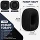 Амбушюры тканевые сетчастые для наушников Marshall Major III IV V 3 4 5 black черные - изображение 2