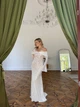 Жіноча мереживна сукня максі S арт.1270shik - изображение 1