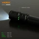 Фонарик ручной Videx 1700Lm 20 Вт мощный светодиодный с аккумулятором 21700 4000 мАч USB Type-C с индикатором заряда водонепроницаемый алюминиевый корпус для туризма и профессионального использования - изображение 7