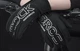 Мотоперчатки Rockbros с подогревом демисезонные для мотоспорта и велоспорта с флисовой подкладкой ветрозащитой и сенсорными накладками Черные - изображение 8