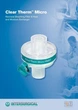 Фільтр дихальний тепловологообмінний Intersurgical Clear-Therm Micro неонатальний з портом Luer Lock, 1441000 - зображення 4