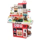 Велика дитяча кухня Kitchen WD-8824 висота 100 см , 69 предметів , з парою та циркуляцією води, світло звук - зображення 3