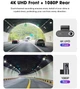 Відеореєстратор DDPAI Dashcam N5 2026 + камера заднього виду - изображение 7