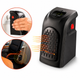 Компактний обігрівач Handy Heater 400 Вт | Керамічний тепловентилятор у розетку з терморегулятором - изображение 2