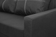 Диван Престиж 220×98 см, черный - изображение 10