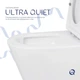 Унитаз для пола Qtap Swan Eco Ultra Quiet с сиденьем Soft-close 640x360x835 мм QTSWA27W48748 White - изображение 5