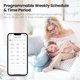 Умная термостатическая головка AVATTO TRV06 ZigBee 3.0 Tuya Smart для радиатора M30×1.5, Alexa Google Home - изображение 4