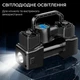 Портативный автомобильный компрессор Air Pump XL-1025 12V с цифровым дисплеем и LED фонариком - изображение 2