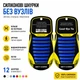 Шнурки для обуви FASTLACES L12 эластичные без завязывания ярко-синий (Royal Blue) - изображение 2