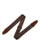 Ремень для гитары Levy's MC2CG-BRN-DBR Cotton Combo Series (Brown/Dark Brown) - изображение 1