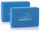 Блоки для йоги 2 шт. (пара) PowerPlay 4006 Yoga Brick EVA Сині (PP_PP_4006_Blue_2in) - зображення 1