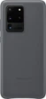 Etui na smartfon Samsung Leather Cover do Samsung Galaxy S20 Ultra Grey (EF-VG988LJEGEU) - obraz 1