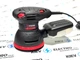 Эксцентриковая шлифмашина Intertool 300 Вт 125 мм с регулировкой оборотов для финишной обработки дерева штукатурки металла профессиональный инструмент для шлифовки поверхностей с системой пылеудаления и подошвой на липучке для быстрой замены абразива - изображение 3