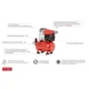 Компресор поршневий Intertool 300 Вт 45 л хв безмасляний з ресивером 3 л для шиномонтажу та аерографії з автоматичним захистом та регулятором - зображення 10