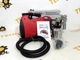 Фарбопульт електричний Intertool BRP 600 Вт HVLP з бачком 1 л та шлангом 1 5 м для фарбування стін авто та нанесення захисних покриттів з регулюванням подачі суміші та ширини факела для швидкого рівномірного нанесення лакофарбових матеріалів - зображення 2