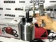 Фарбопульт електричний Intertool BRP 600 Вт HVLP з бачком 1 л та шлангом 1 5 м для фарбування стін авто та нанесення захисних покриттів з регулюванням подачі суміші та ширини факела для швидкого рівномірного нанесення лакофарбових матеріалів - зображення 9