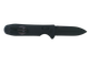 Ніж складаний SOG Pentagon XR MK3 BlackOut, замок XR Lock, лезо Plain Black TiNi CRYO CTS-XHP, руківя Black G10, Тайвань, 12-61-01-57 - изображение 3