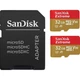 Карта пам'яті SanDisk Extreme microSDHC 2х32GB UHS-I U3 A1 V30 + SD Adapter (SDSQXAF-032G-GN6AT) [174441] - зображення 1