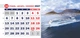 Настольный календарь домик Парусник 2027 на 7 листов (12 месяцем+ обложка) 210х99 на пружине - 03 - изображение 13