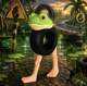 Движимая Brainrot игрушка Boneca Ambalabu в зелено-черном цвете. - изображение 2