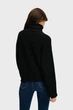 Жіночий чорний вовняний светр oversized rollneck Karl Lagerfeld Jeans M 246J2003 - изображение 2