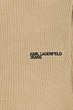 Жіночий бежевий вовняний светр oversized rollneck Karl Lagerfeld Jeans XL 246J2003 - изображение 2