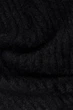 Жіночий чорний шарф furry logo Karl Lagerfeld Jeans OS 246J3302 - изображение 5