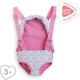 Переноска для ляльки Corolle Floral Рожевий 36-42 см (9000141830) - зображення 2
